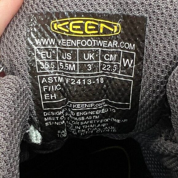 Keen Utility Flint Shoes Women's Size 5.5 Low Waterproof Steel Safety Toe Work - Picture 12 of 15